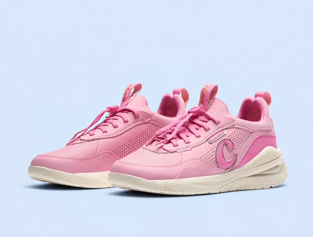 Clove Unisex Strada Pink Cupcake Nursing Sneakers Size W 7 M 5.5